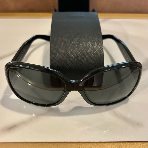 PRADA Black Women's Sunglasses - SPR 27M - Picture 5 of 16